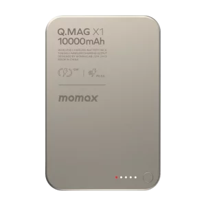 پاوربانک مگسیف مومکس مدل Momax Q.Mag X Magnetic Wireless Power Bank ظرفیت 10000 میلی آمپر توان 20 وات