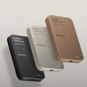 پاوربانک مگسیف مومکس مدل Momax Q.Mag X Magnetic Wireless Power Bank ظرفیت 10000 میلی آمپر توان 20 وات