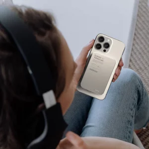 پاوربانک مگسیف مومکس مدل Momax Q.Mag X Magnetic Wireless Power Bank ظرفیت 10000 میلی آمپر توان 20 وات