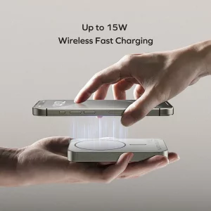 پاوربانک مگسیف مومکس مدل Momax Q.Mag X Magnetic Wireless Power Bank ظرفیت 10000 میلی آمپر توان 20 وات