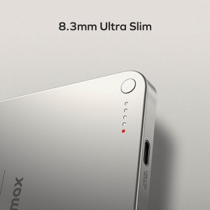 پاوربانک مگسیف مومکس مدل Momax Q.Mag X Magnetic Wireless Power Bank ظرفیت 5000 میلی آمپر توان 20 وات