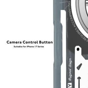 قاب یانگ کیت Youngkit Cyberpunk 360° Spin Magnetic Stand Case Blue برای آیفون 17 پرو