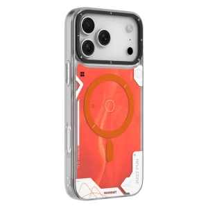 قاب یانگ کیت Youngkit Cyberpunk Luminous Quicksand Orange  برای آیفون 17 پرو