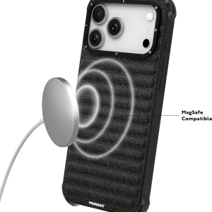 قاب یانگ کیت  Youngkit Canvas Fabric Black برای آیفون 17 پرو مکس