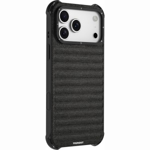 قاب یانگ کیت  Youngkit Canvas Fabric Black برای آیفون 17 پرو