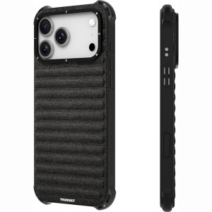 قاب یانگ کیت  Youngkit Canvas Fabric Black برای آیفون 17 پرو