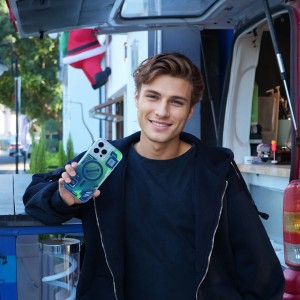 قاب یانگ کیت Youngkit Cyberpunk Luminous Quicksand  آیفون سری 17