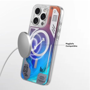 قاب یانگ کیت Youngkit Cyberpunk Luminous Quicksand  آیفون سری 17