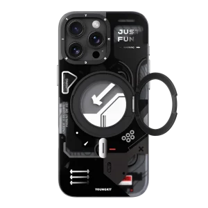 قاب یانگ کیت Youngkit Cyberpunk 360° Spin Magnetic Stand Case  ایفون سری 16