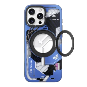 قاب یانگ کیت Youngkit Cyberpunk 360° Spin Magnetic Stand Case  ایفون سری 16