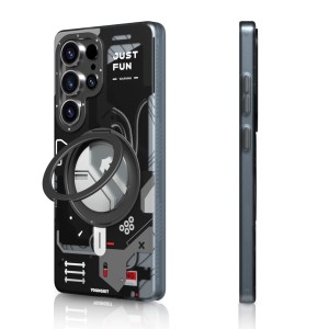 قاب یانگ کیت Youngkit Cyberpunk 360° Spin Magnetic Stand Case  برای S25 اولترا