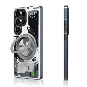 قاب یانگ کیت Youngkit Cyberpunk 360° Spin Magnetic Stand Case  برای S25 اولترا