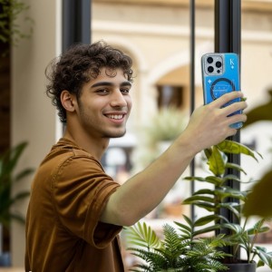 قاب یانگ کیت Youngkit Luminous Quicksand Carreaux برای سری آیفون 15