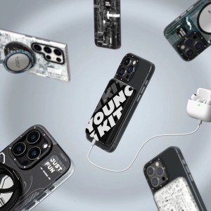 پاوربانک مگسیف یانگ کیت مدل Youngkit Circuit Board Power Bank MagSafe ظرفیت 5000 میلی آمپر توان 20 وات
