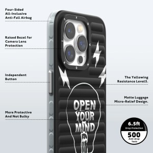 قاب یانگ کیت برای آیفون 15 پرو مکس Youngkit Night Inspiration Bulb Luggage