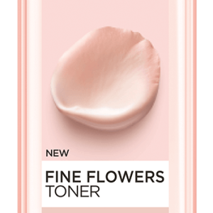 تونر گل رز لورال پوست نرمال تا خشک و حساس ۴۰۰ میل Loreal Paris Fine Flowers Cleansing Toner