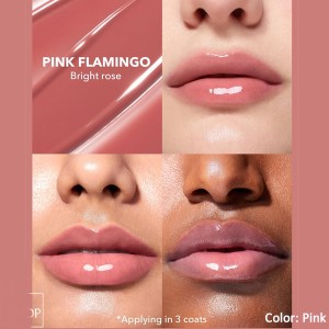 رژ لب استیکی حجم دهنده شیگلم مدل  Pink Flamingo