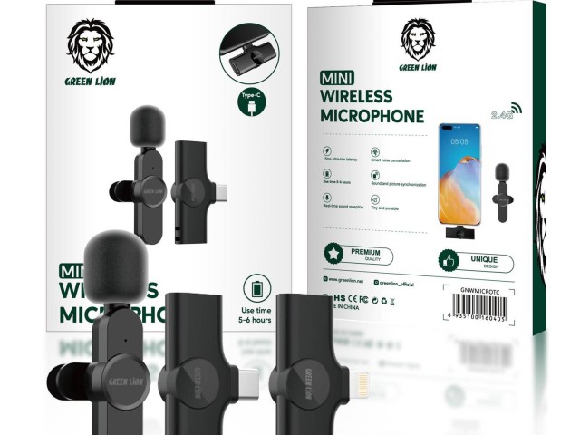 میکروفون یقه ای بی سیم 'گرین مدل Green Mini Wireless Microphone I