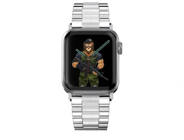 بند ساعت فلزی گرین Metallic Grande مناسب برای Apple Watch 42/44mmنقره ای ا Green Apple Watch 42/44mm Metallic Grande