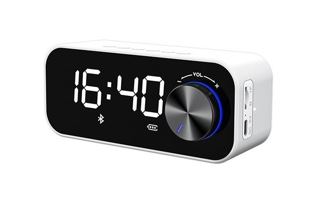 اسپیکر بلوتوث همراه با ساعت آلارم دار رچی Recci Clock Bluetooth Wireless Speaker RSK-W11