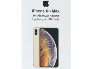 شارژر دیواری iPhone XS Max + کابل آیفونی
