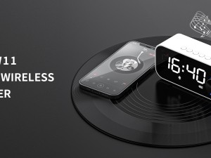 اسپیکر بلوتوث همراه با ساعت آلارم دار رچی Recci Clock Bluetooth Wireless Speaker RSK-W11