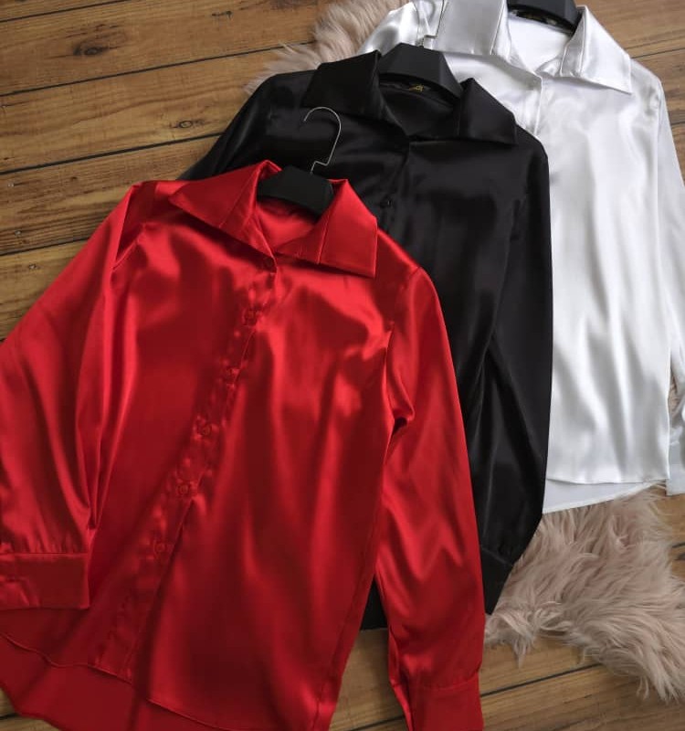 شومیز ساتن  (تحویل به پست 10روز کاری بعد از ثبت)