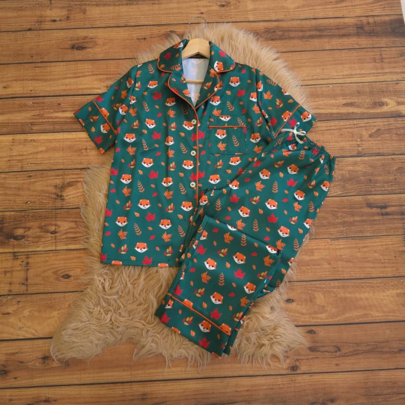 بلوز آستین کوتاه و شلوار مغزی (تحویل به پست 15 روز کاری بعد از ثبت)