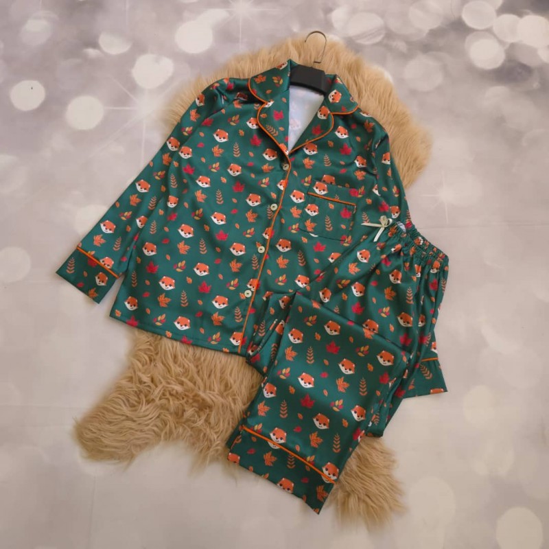 بلوز آستین بلند و شلوار مغزی