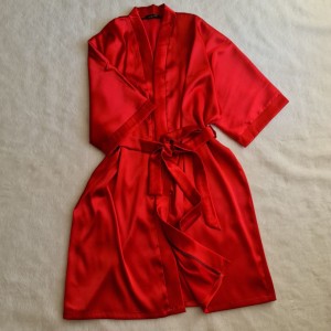 روبدوشامبر ساتن (قرمز)