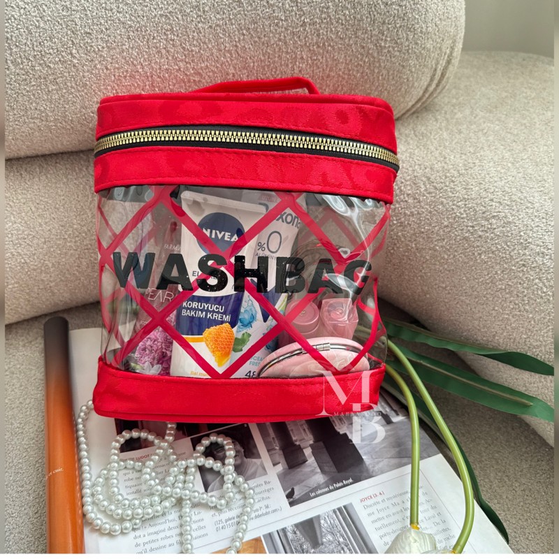 کیف آرایشی  صندوقی مدل نابرو