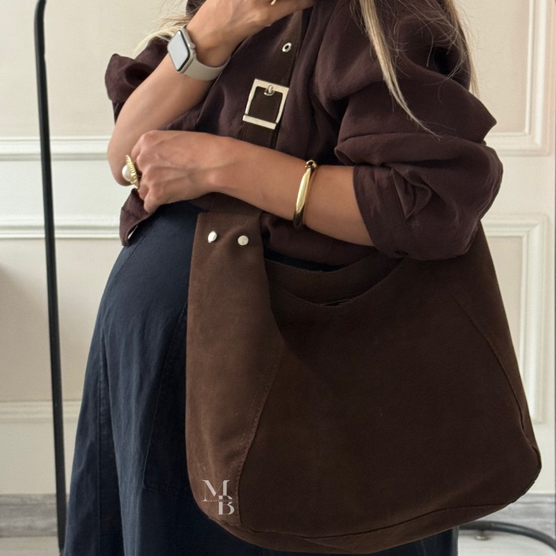 کیف دوشی زنانه مدل کارلوس