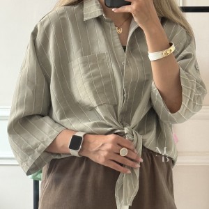 شومیز  گره ای دخترانه مدل  مادون