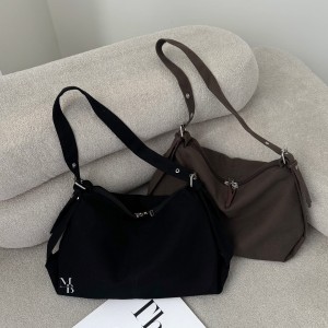 کیف دوشی زنانه مدل نیماد کتان