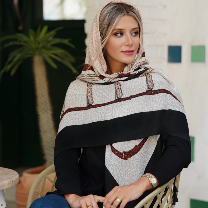 روسری سیا اسکارف