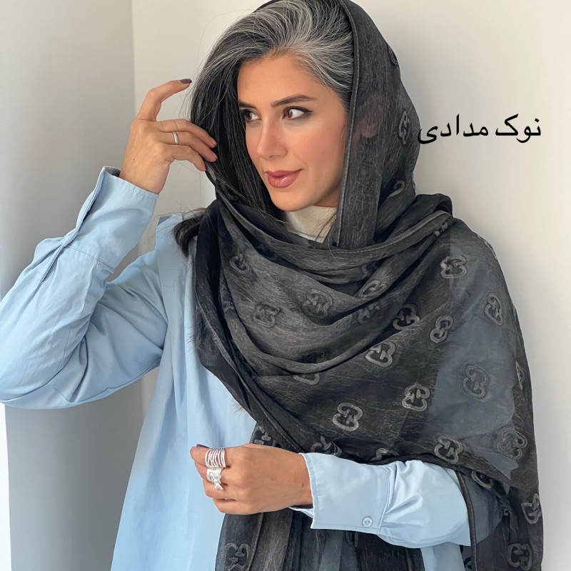 شال حریر نخ گوچی