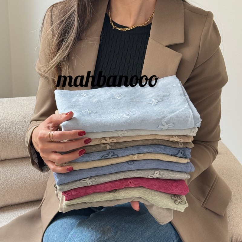 شال حریر چروک پانیسا