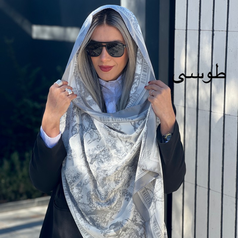 شال ژاکارد جنگل