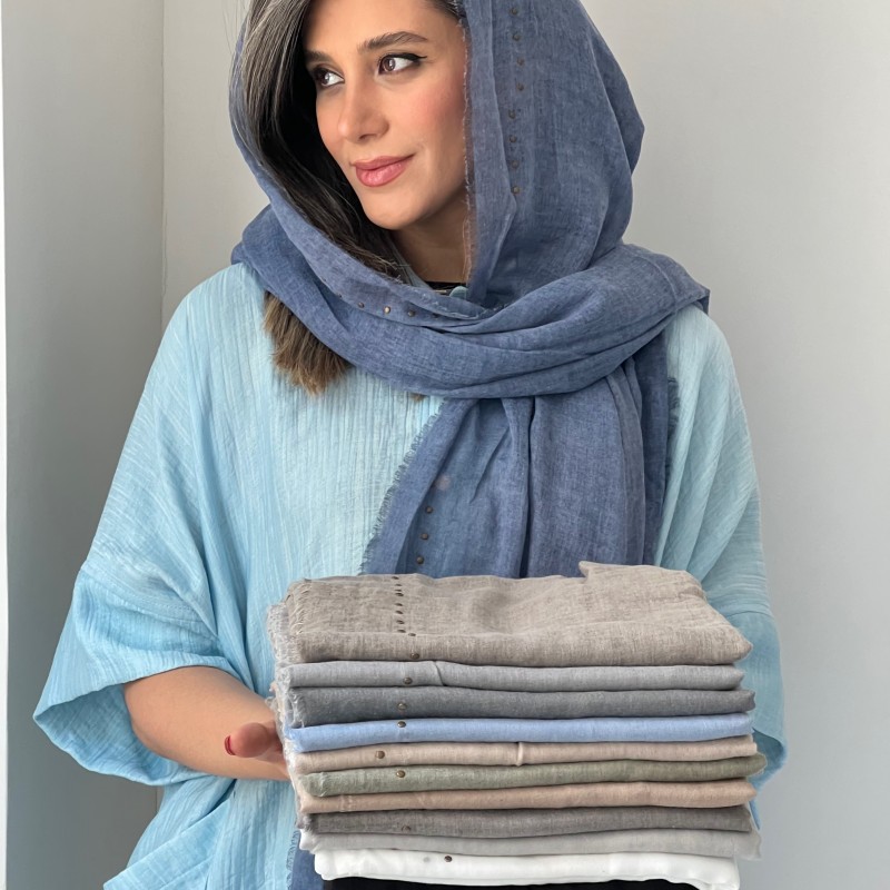 شال دور ریش پانچ دار