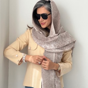 شال موهر پلیسه برف