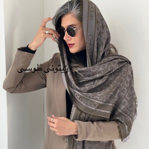 شال نخی دور ریش ck