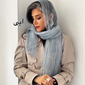 شال حریر شیشه ای ابریشم