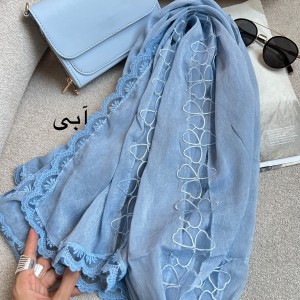 شال اپلیکه پروانه