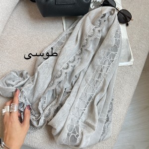 شال اپلیکه پروانه