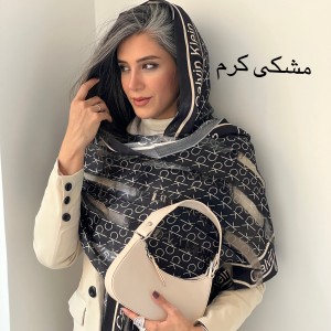 شال ابریشم میله ای ck