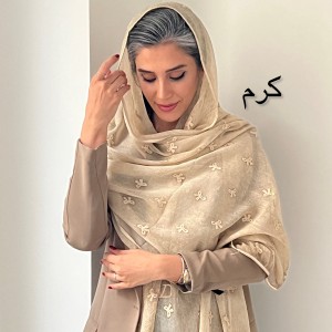 شال حریر چروک پانیسا