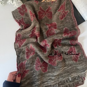 شال نخ کات ورک پروانه