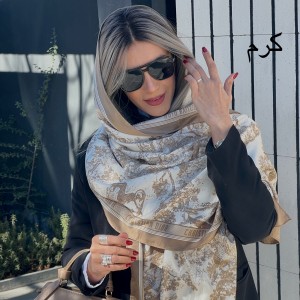 شال ژاکارد جنگل