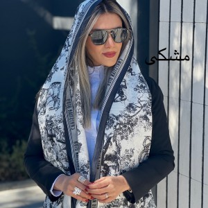 شال ژاکارد جنگل