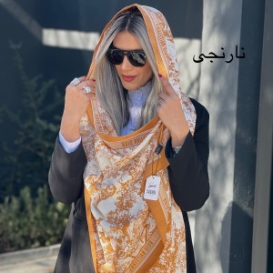 شال ژاکارد جنگل